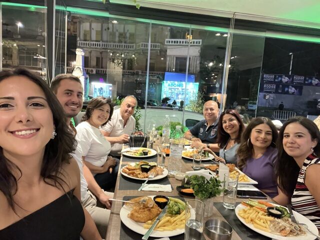 Dîner à Zahle entre famille et amis !