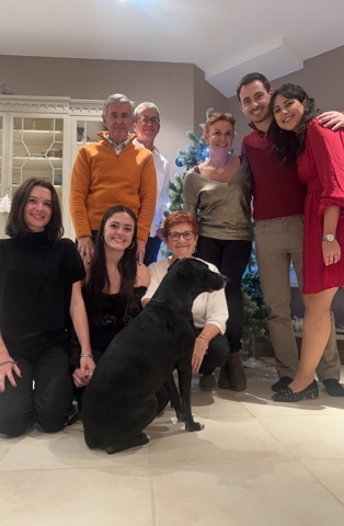 Noël Baulois en famille