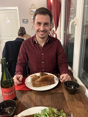 A la crêperie