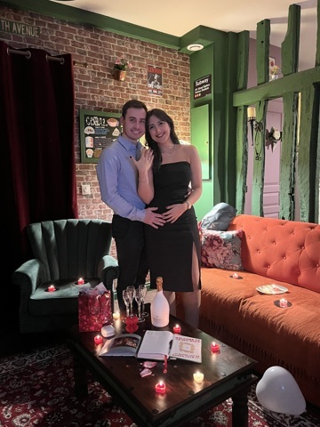 She said YES !