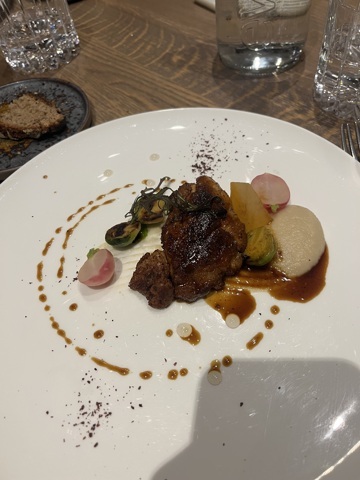 Foie de veau et légumes