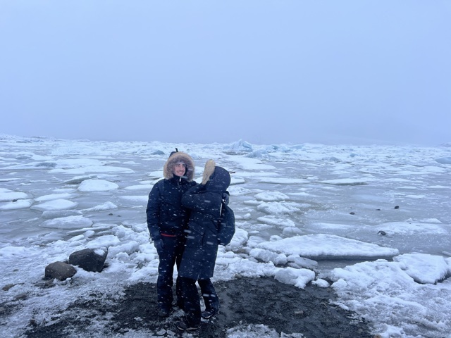 Lagoon glacier