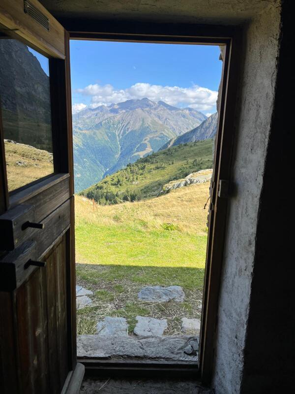 Vu du refuge