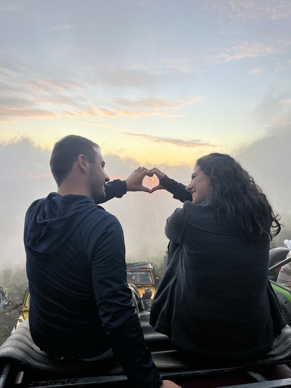 Sunset to love