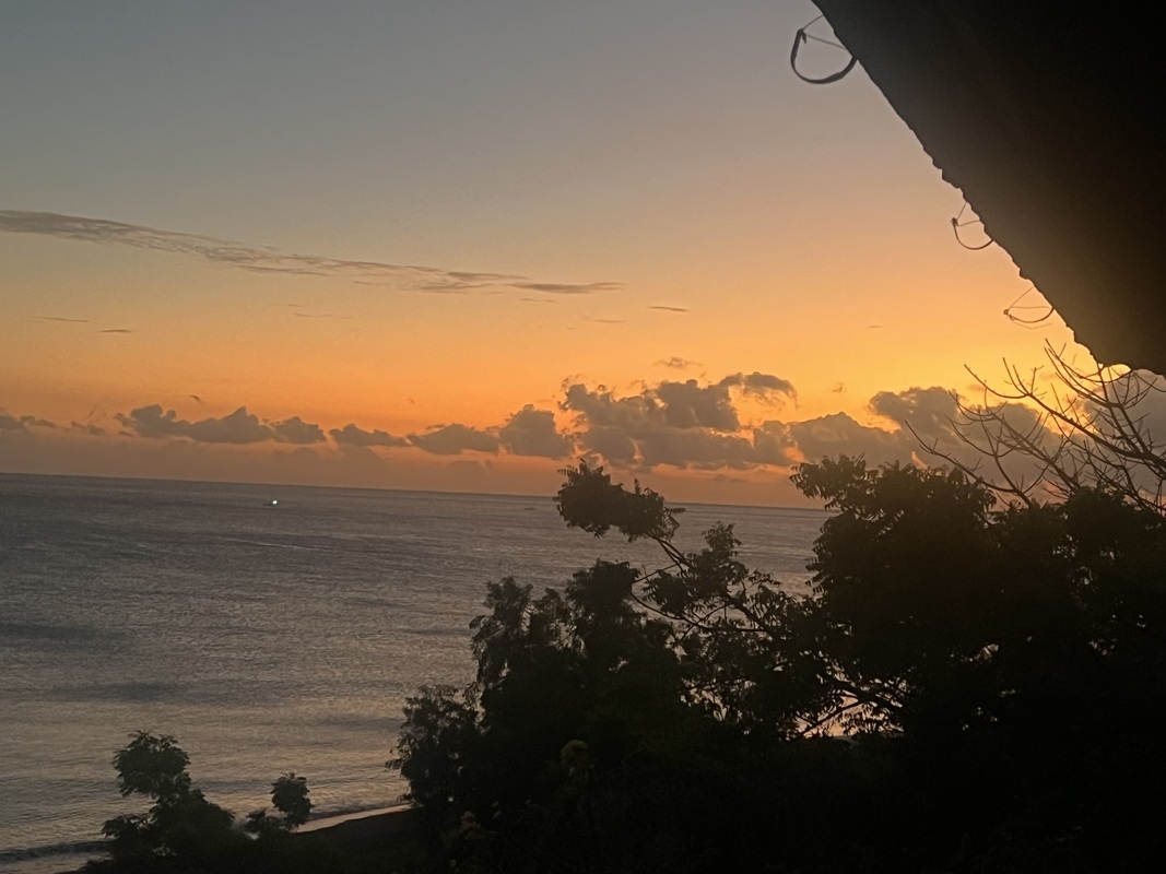 Sunrise depuis la chambre