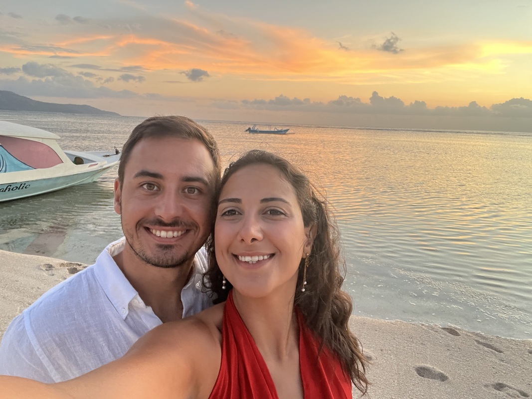 Un couple heureux