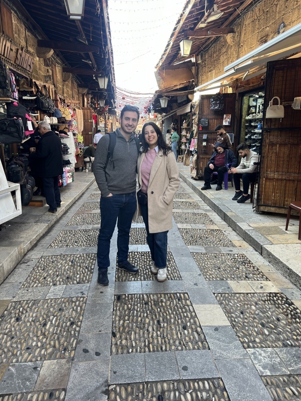 Souk de Byblos avec Betty
