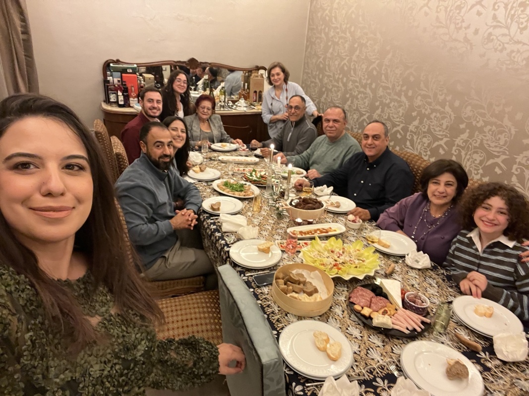 Repas chez des amis
