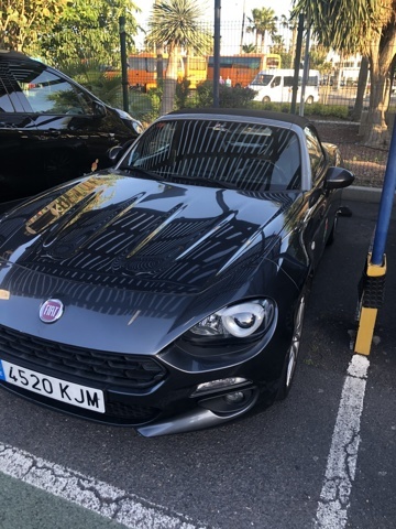 Notre bolide Fiat Spyder