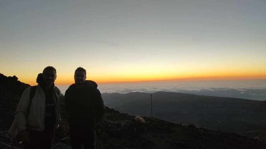 Lever de soleil sur El Teide