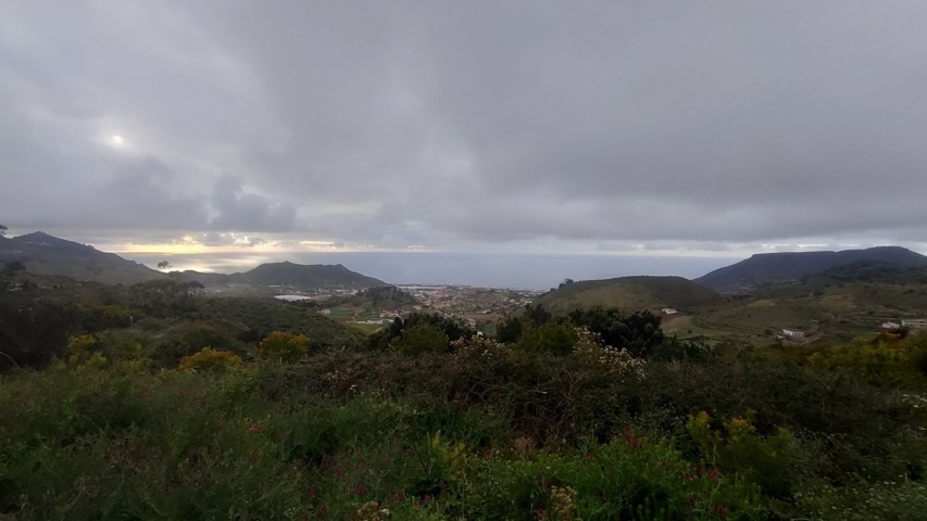 Vue depuis notre yourte
