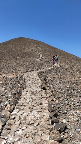 Volcan de isla de Lobos