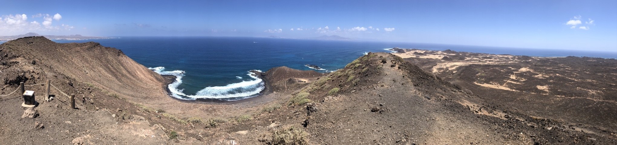 Volcan en arc de cerle