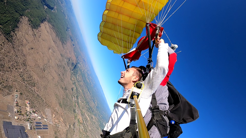 Pilotage du parachute