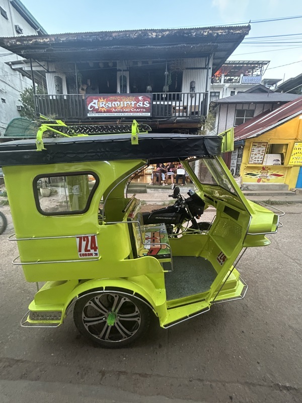 Les taxis tricycles