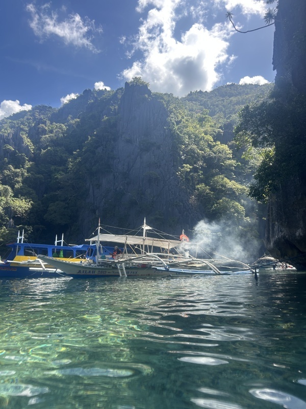 Bbq dernière le bateau