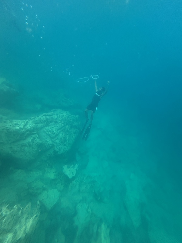 JM qui nous accompagnait pour le snorkeling