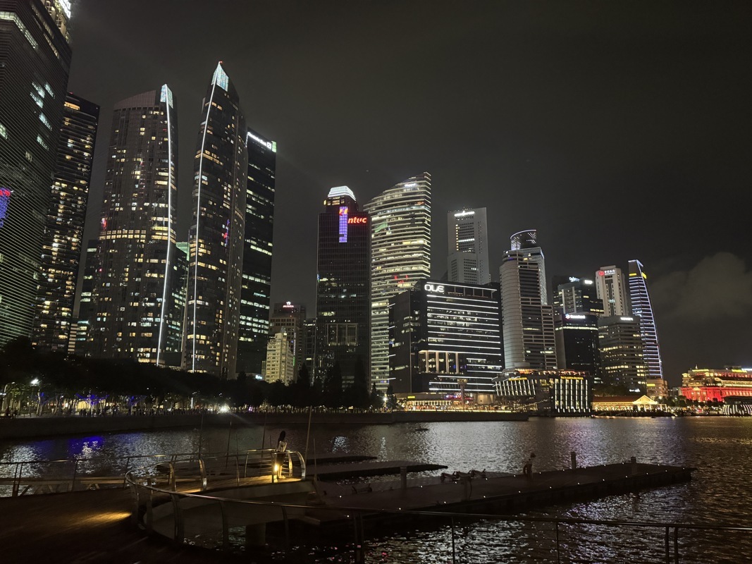 Singapour de nuit
