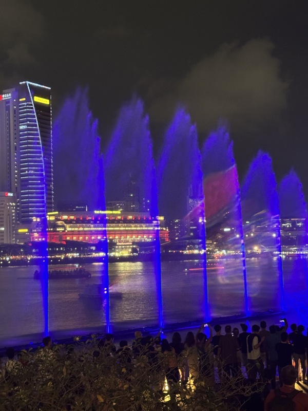 Spectacle jet d’eau