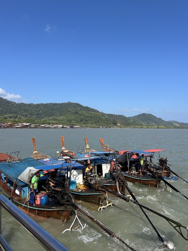Bateau typique thaïlandais ; longtail boat