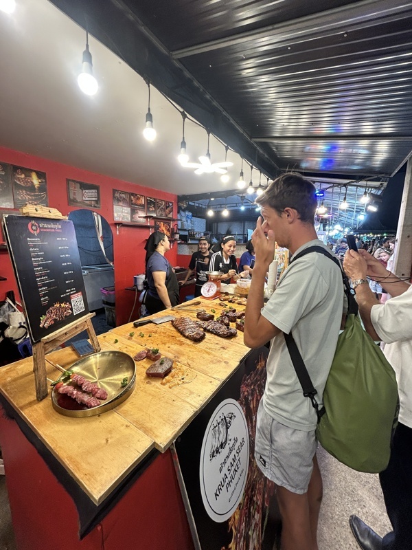 Un stand de viande rouge pour Jessy