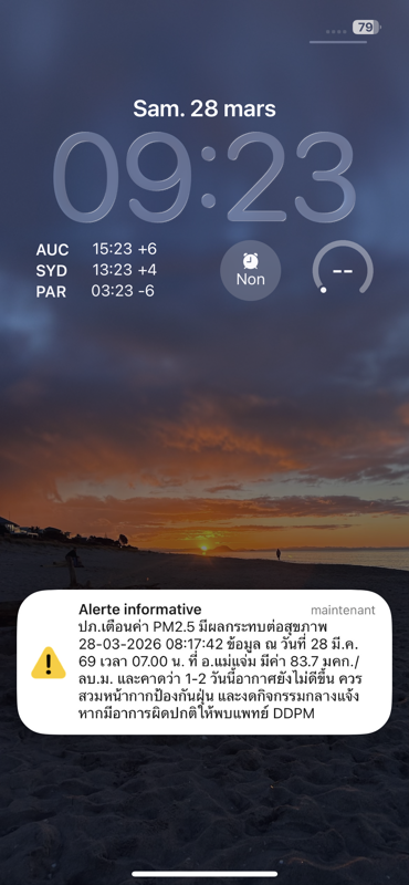 Ce genre d’alerte qu’on n’aime pas vraiment