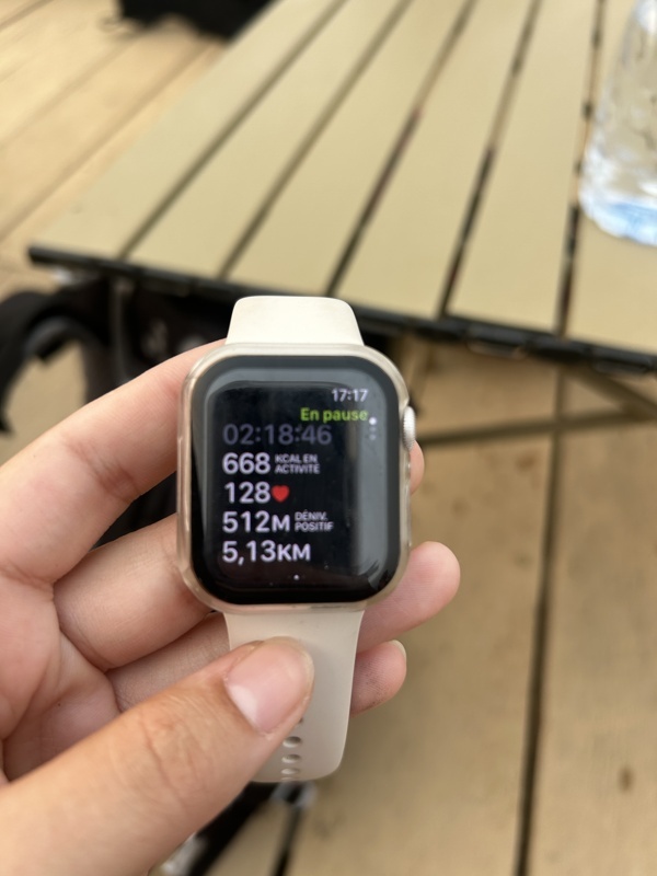 Assez fière de nous, les autres montres connectées d’autre marque avaient les mêmes données donc c’est fiable