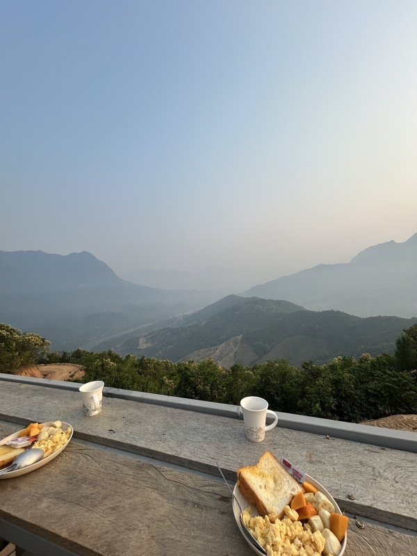 Un bon petit dej pour repartir