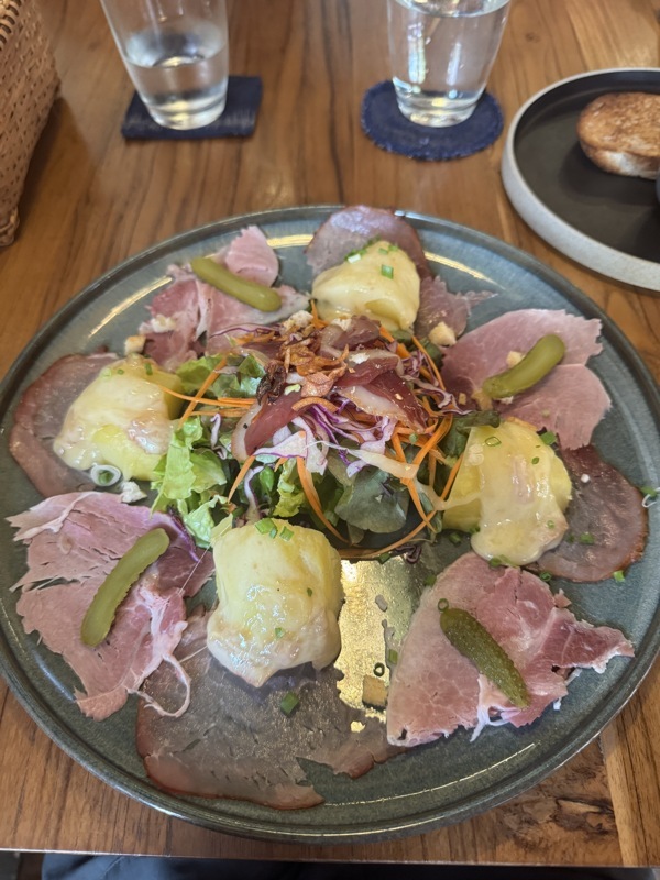 Salade raclette