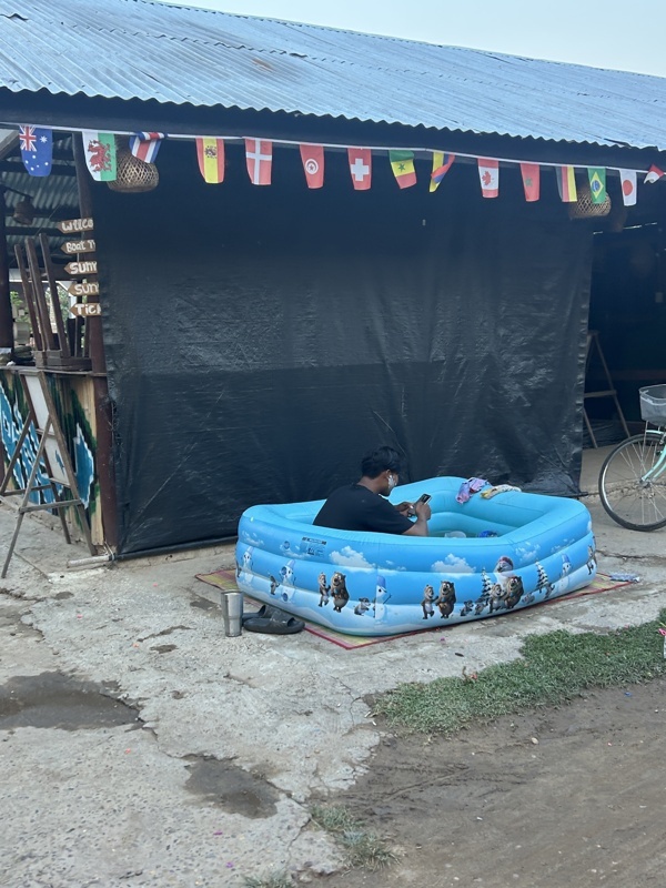 Pas d’âge pour la mini piscine