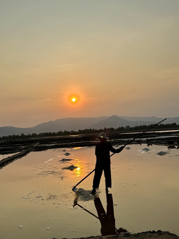 Dernière ville du pays, Kampot 