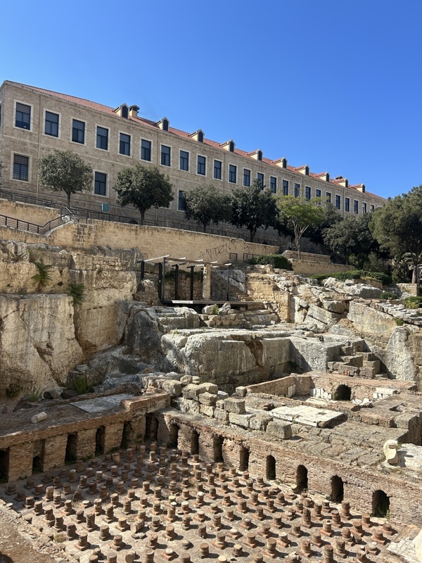 Les Thermes romains de Beyrouth