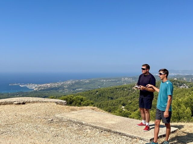 Prise en main avec le drone