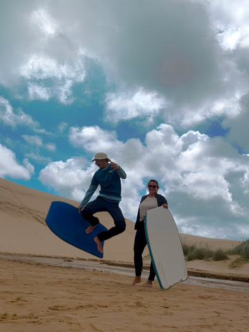 Début des dunes