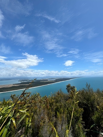 Au sommet du Mount Maunganui