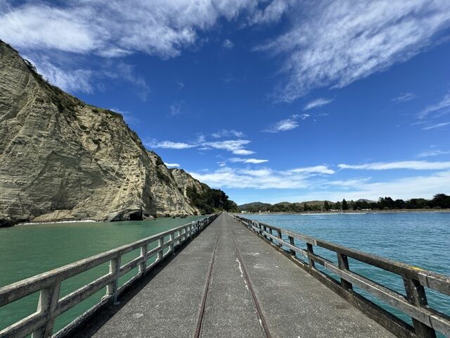 Tolaga Bay Wharf et ses 600 mètres de pont