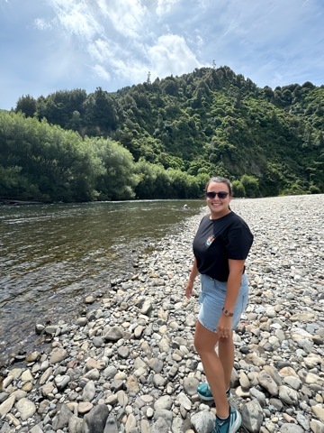 Ce n’est pas la rivière d’Ain mais elle est belle, ça change de la plage