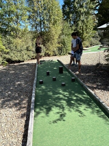 Mini golf avec les copains