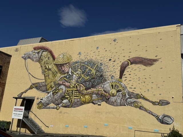 Street art de Dunedin