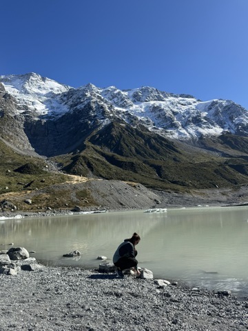 L’eau du glacier est bien fraîche