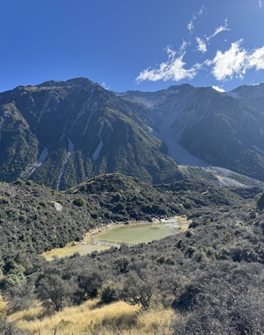 La vallée du glacier Tasman