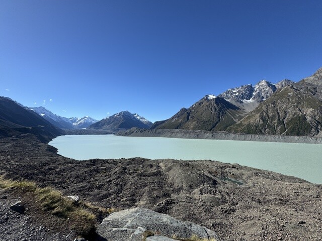 Lac du glacier Tasman
