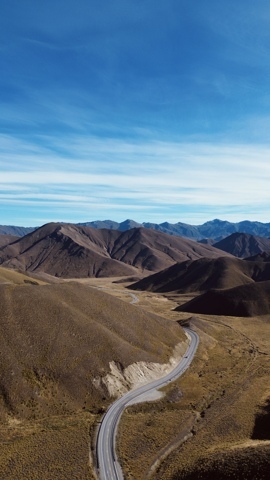 Belle route Lindis Pass
