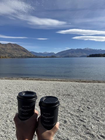 Dernier chocolat chaud au bord du lac
