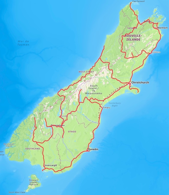 Île du Sud - recap
