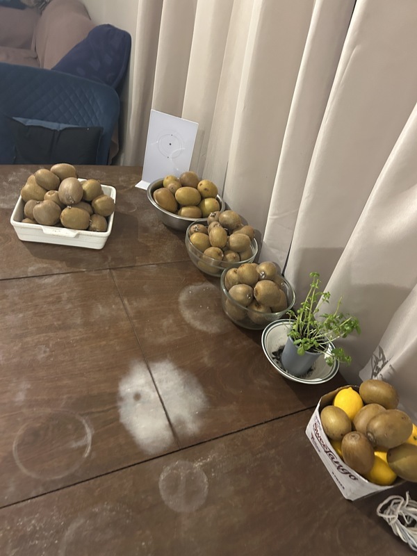 Pleins de kiwis, ca se voit qu’on travaille dans un verger ?!