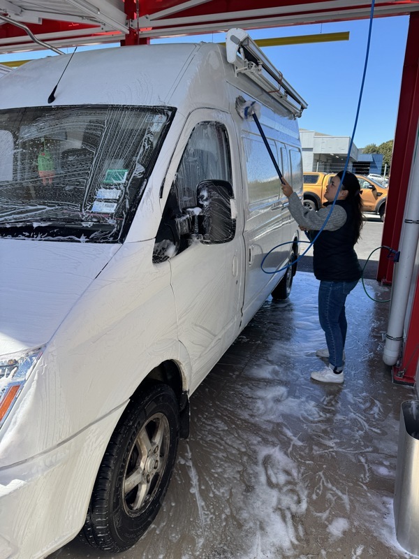 Une dernière petite beauté avant la vente… Vu sa taille, on se relayait chacune notre tour