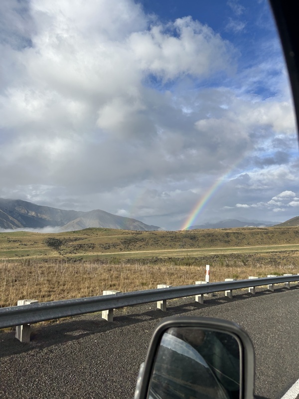 On aura vu beaucoup d’arc en ciel aussi !