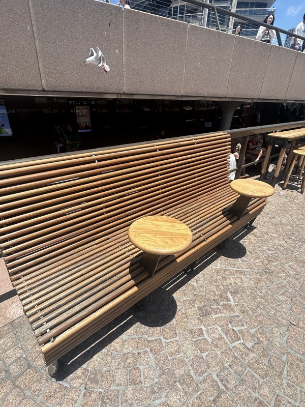 Et aussi avec des petites tables