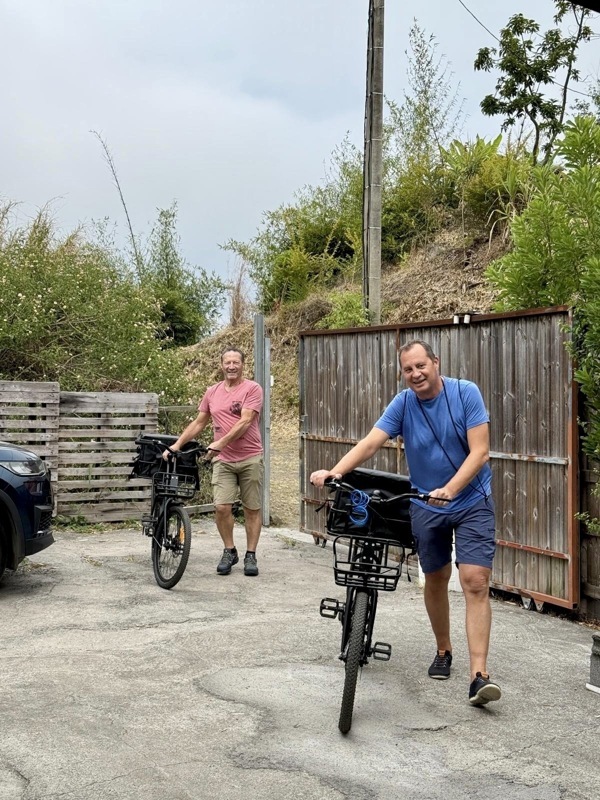 Direction les courses! Ca monte!